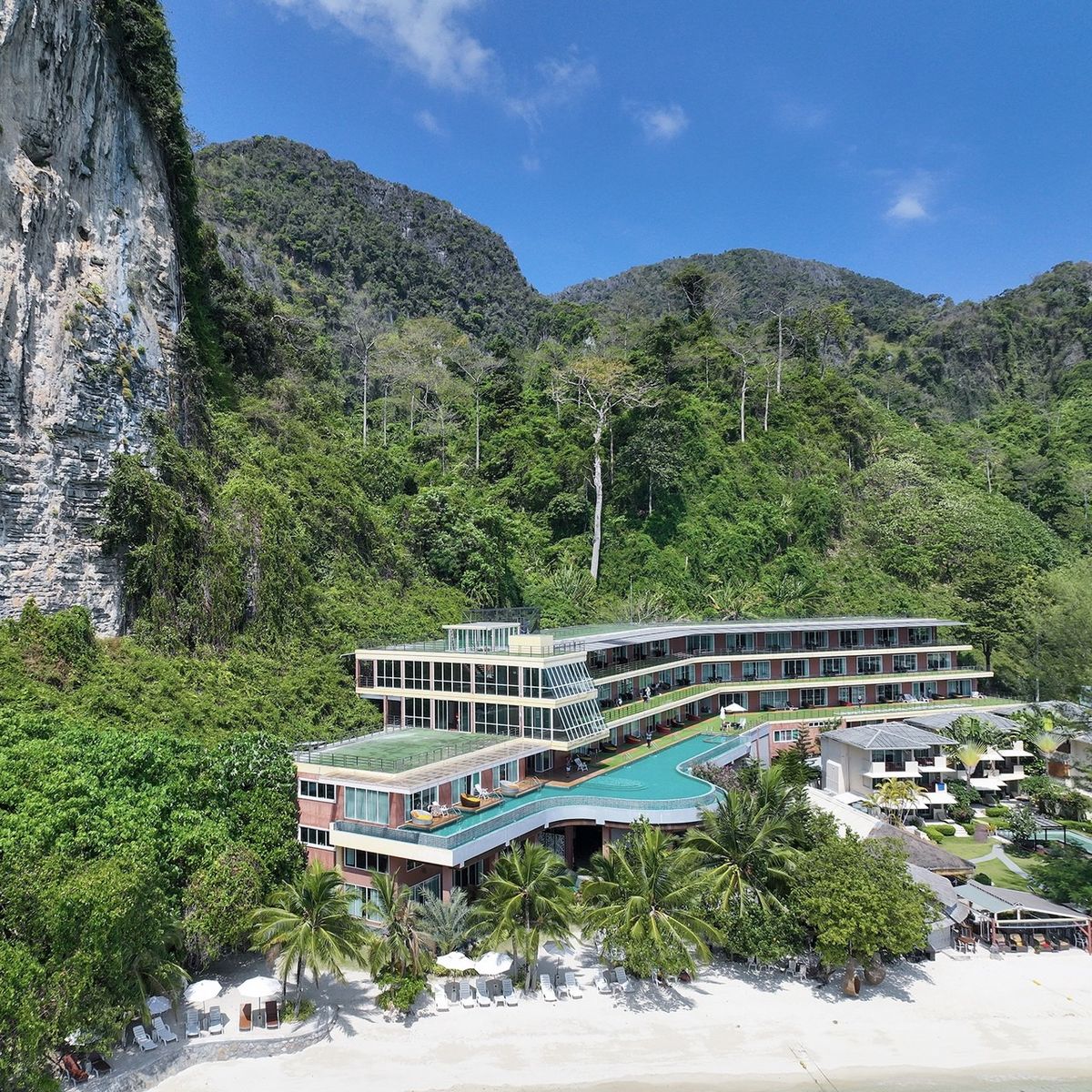 Phi Phi Cliff Beach Resort exterior in Ao Nang