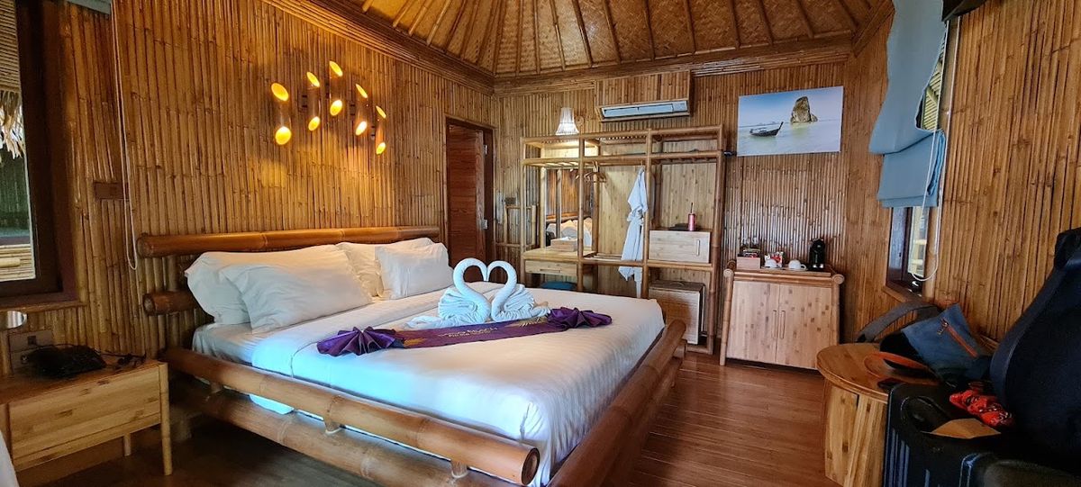 Phi Phi CoCo Beach Resort pool and grounds in Ao Nam Mao